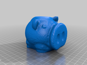 cerdo scans & replicas makerbotdigitizer scan 3d print model - Mito3D