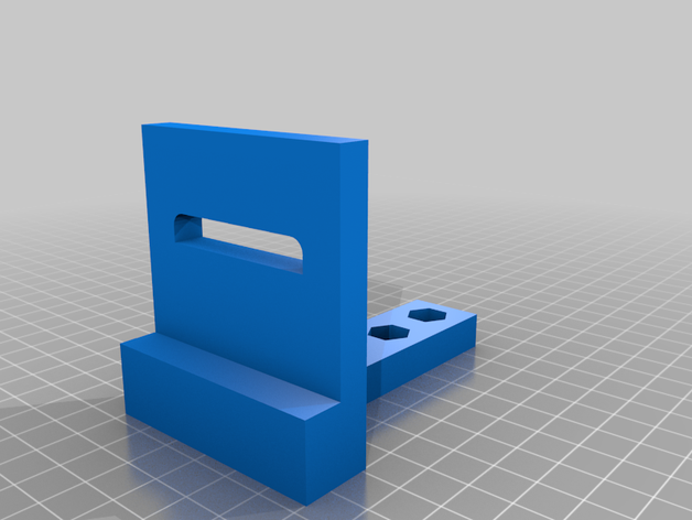 horizontal slider electronics 3D print model - Mito3D