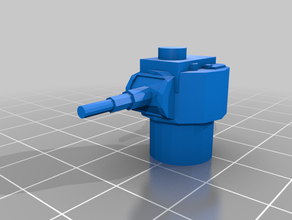 t35 lego 2ndary turret - shrunk toy & game accessories 3d print model - Mito3D