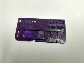 coex pla plum purple alien3d august box 3d printer accessories customized 3d print model - Mito3D