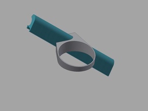 easywalker stroller cup holder 3d print model - Mito3D