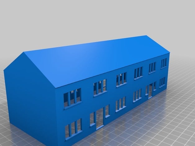 usine 2 - bezouotte 21 Gebäude & Strukturen Architektur n-Skala 3D print model - Mito3D