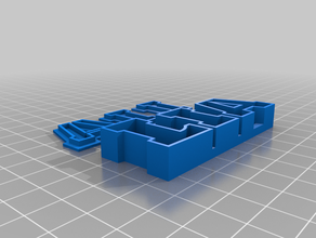lia metin kutusu kapağı kaplar özelleştirilmiş 3d print model - Mito3D