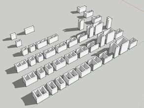 de concreto, alvenaria unidades cmu 1 14 escala brinquedos construção 112 114 116 blocos bruder concreto empilhadeira semi tamiya 3d print model - Mito3D
