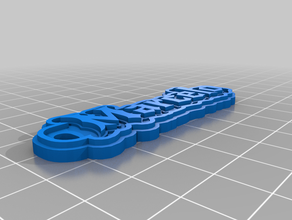 marcelo keychain keychains customized 3d print model - Mito3D