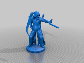 grim moi sculptures Numérisation 3d caractère sculpter dessus de table 3d print model - Mito3D