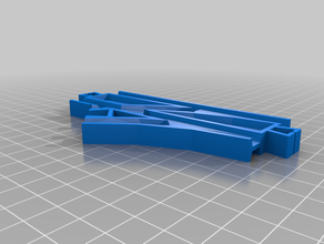 mini turnout point plarail construction toys 3d print model - Mito3D