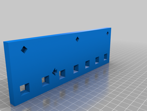 shelf pin jig diy kreg woodworking tools 3d print model - Mito3D