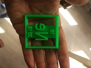 elementos de molde biscoito aprendizagem 3d print model - Mito3D
