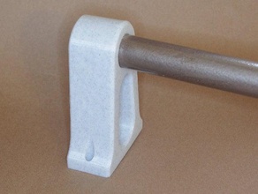 Handtuchhalter-rack Bad Handtuch Handtuch-bar Handtuch-Halter rack Handtuchhalter 3d print model - Mito3D