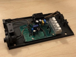 sonoff pow Fall - Elektronik box Verschluss Elektronik-box Messen remote tasmota 3d print model - Mito3D