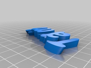 mi personalizados iamburny la v2 de texto nombre tammy llaveros personalizado 3d print model - Mito3D