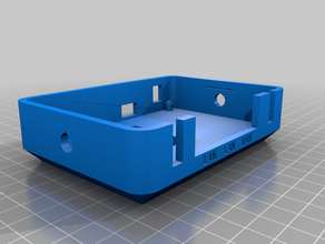 snap case espressobin &lt v5 electronics snapfit together 3d print model - Mito3D