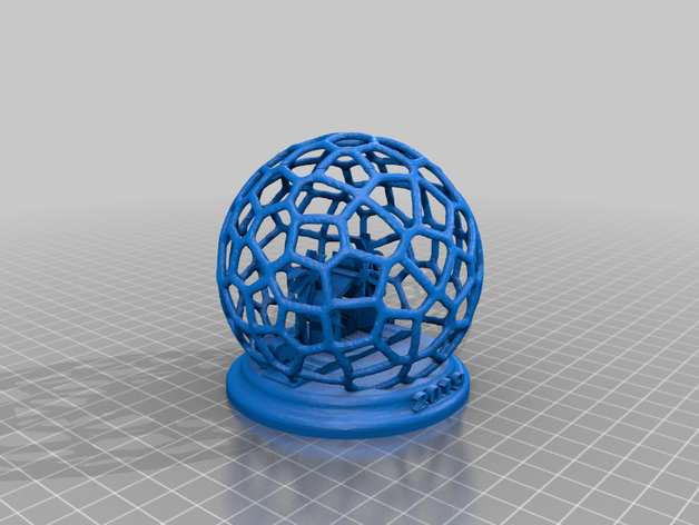 natale di voronoi mondo presepe-2019 La stampa 3d 3D print model - Mito3D