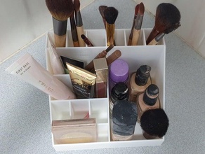 maquillage titulaire de diviseurs les conteneurs organisateur remix le stockage boîte rangement conteneur 3d print model - Mito3D