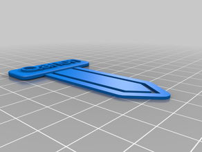 qanon segnalibro segni e loghi 3d print model - Mito3D