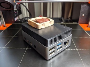 flirc mais frio computador caso raspberry pi 4 3d print model - Mito3D