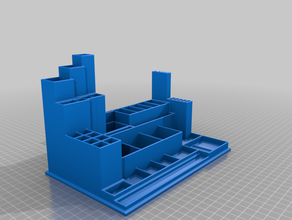 ender 3 desktop tool tray organizer holders & boxes 3d print model - Mito3D