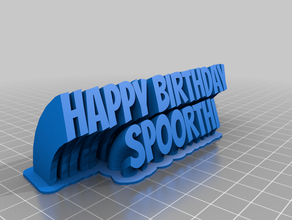 spoorthi office customized 3d print model - Mito3D