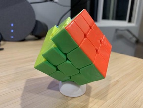 rubiks cube stand basic forms 3d print model - Mito3D