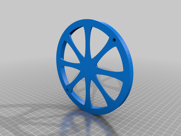 wheel pattern metal casting diy 3D print model - Mito3D