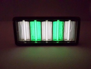 tritium light art glow dark 3d print model - Mito3D