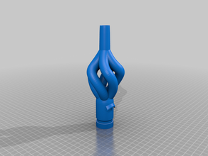 dyson v6 twisted bocchetta piccola forniture di famiglia aspirapolvere ugello vuoto adattatore 3d print model - Mito3D