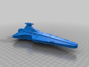 star wars ship 3d printing 3d print model - Mito3D