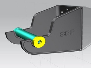bracket 3kg spool wall mount 3d printer parts filament holder 3d print model - Mito3D