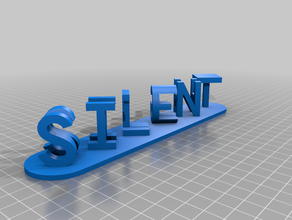 my customized dual letter blocks illusion signs & logos 3d print model - Mito3D