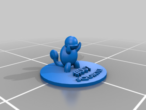squirtle - não da base de dados suporte jogos vídeo nenhum pokemon figuras 3d print model - Mito3D
