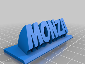 monza office customized 3d print model - Mito3D