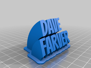 dave farver office customized 3d print model - Mito3D