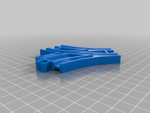 mini y point plarail construction toys 3d print model - Mito3D
