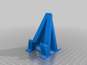 mobile phone stand iphone no support supports smartphone 3d print model - Mito3D