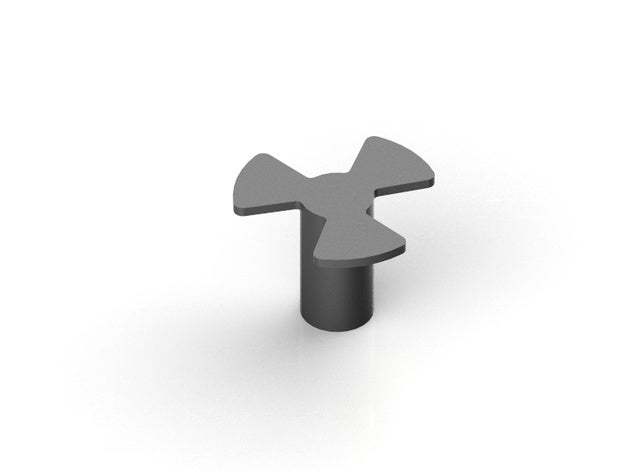 slim microondas eje partes el horno de plato reemplazo pieza repuesto samsung huso montaje estrella 3D print model - Mito3D