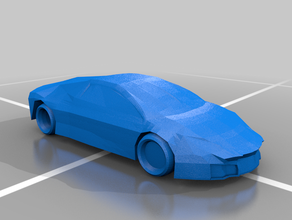lamborghini reventon araç araba lambo reventón 3d print model - Mito3D