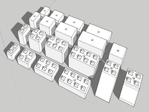 stacking construction blocks 3d print model - Mito3D