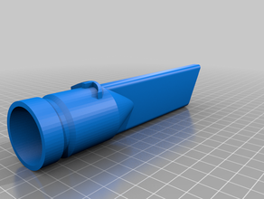my customized dyson nozzle replacement parts 3d print model - Mito3D