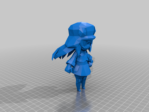 noelle dragalia perso persone 3D print model - Mito3D