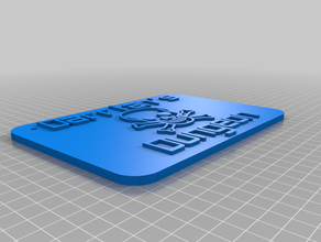 mazmorra signos y logotipos personalizado 3d print model - Mito3D