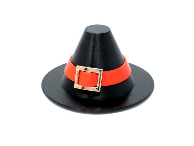 thanksgiving weasel pilgrim hat toys & games thanksgivingweasel 3D print model - Mito3D