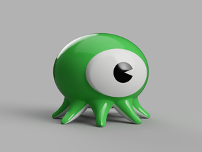3dtakotuesday cyclops eye toy & game accessories alien halloween mike wazowski monster octopus 3d print model - Mito3D