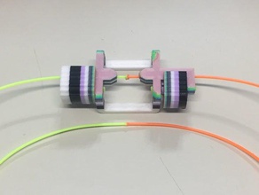 filamento di splicing giga Stampante 3d accessori splicer jig splice saldatura 3d print model - Mito3D
