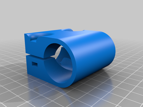 1 inch pvc t clamp parts 3d print model - Mito3D