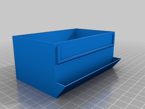 modular compartments tool holders & boxes 3d print model - Mito3D