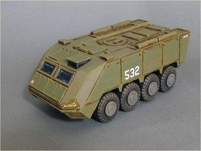 armoured personnel carrier vehicles 32mm apc armored car infinity game sci-fi star wars vechicles wargaming warhammer 40k 3d print model - Mito3D