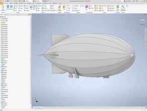 airship r-100 hobby 3d print model - Mito3D