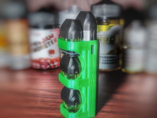 uwell caliburn durum 3 pod kol - bakla artı aygıt tutar elektronik uwellcaliburn vape vaping 3D print model - Mito3D