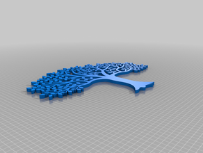 rgb árbol decoración 3d print model - Mito3D